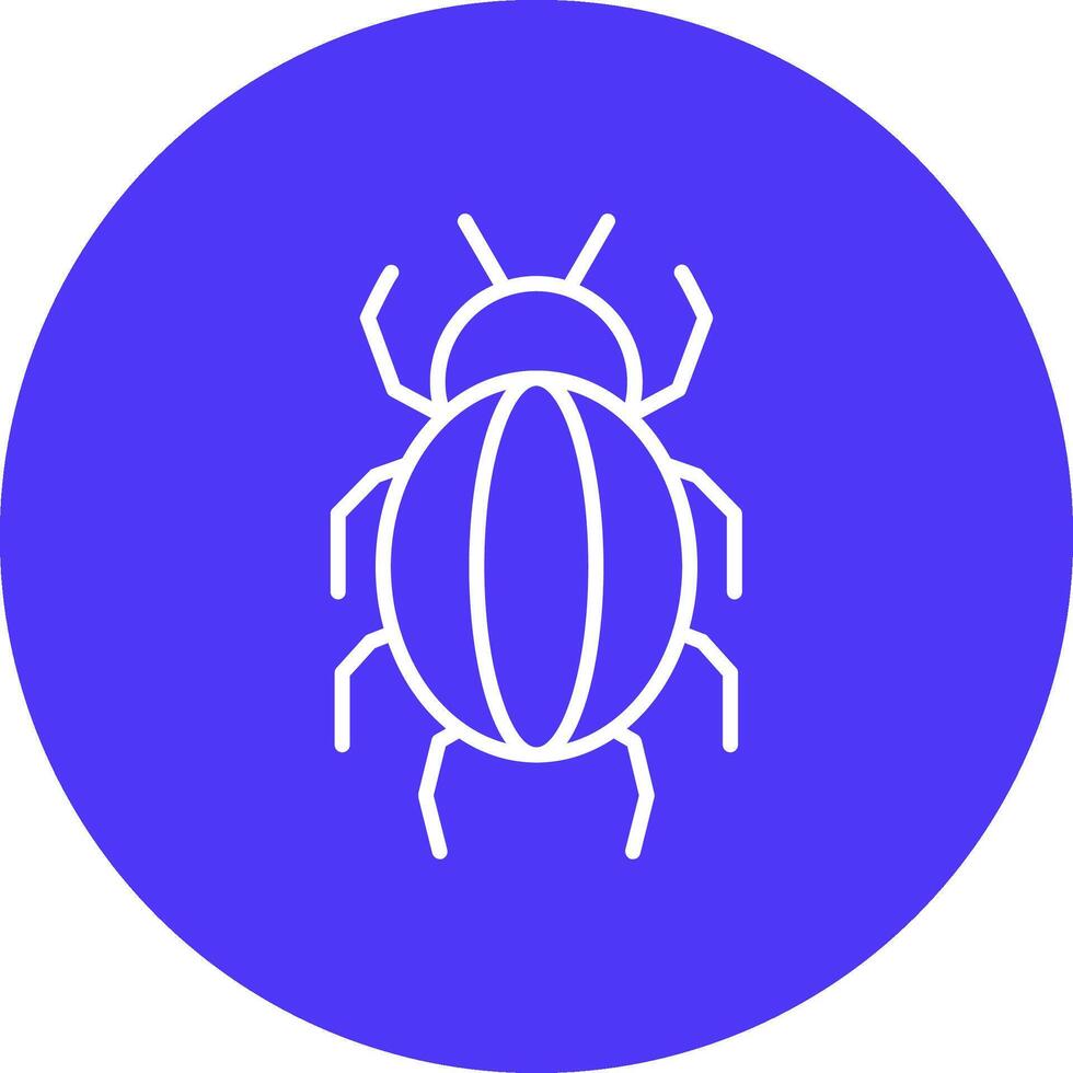 Spider Line Multi Circle Icon vector