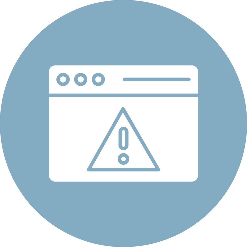 Access Denied Glyph Multi Circle Icon vector