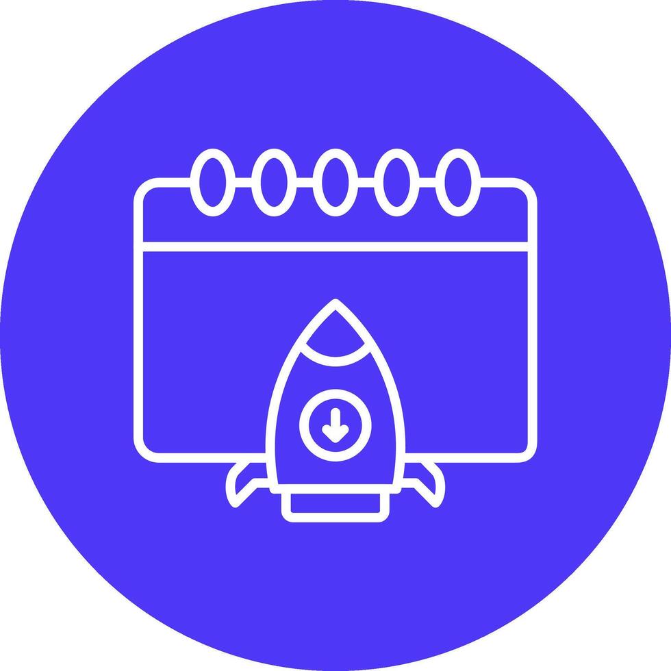 Esports Line Multi Circle Icon vector