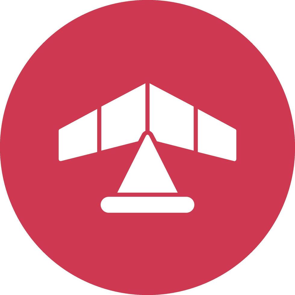 Gliding Glyph Multi Circle Icon vector