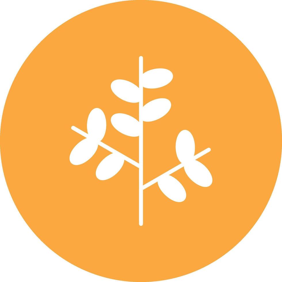 Willow Glyph Multi Circle Icon vector