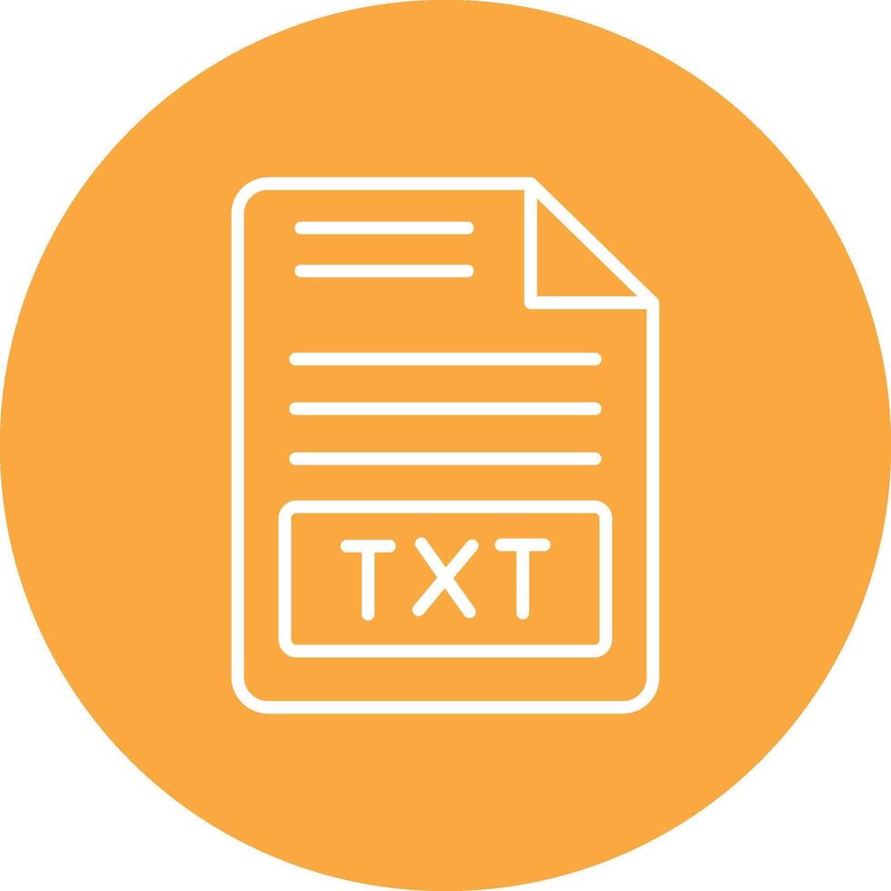 Text File Line Multi Circle Icon vector