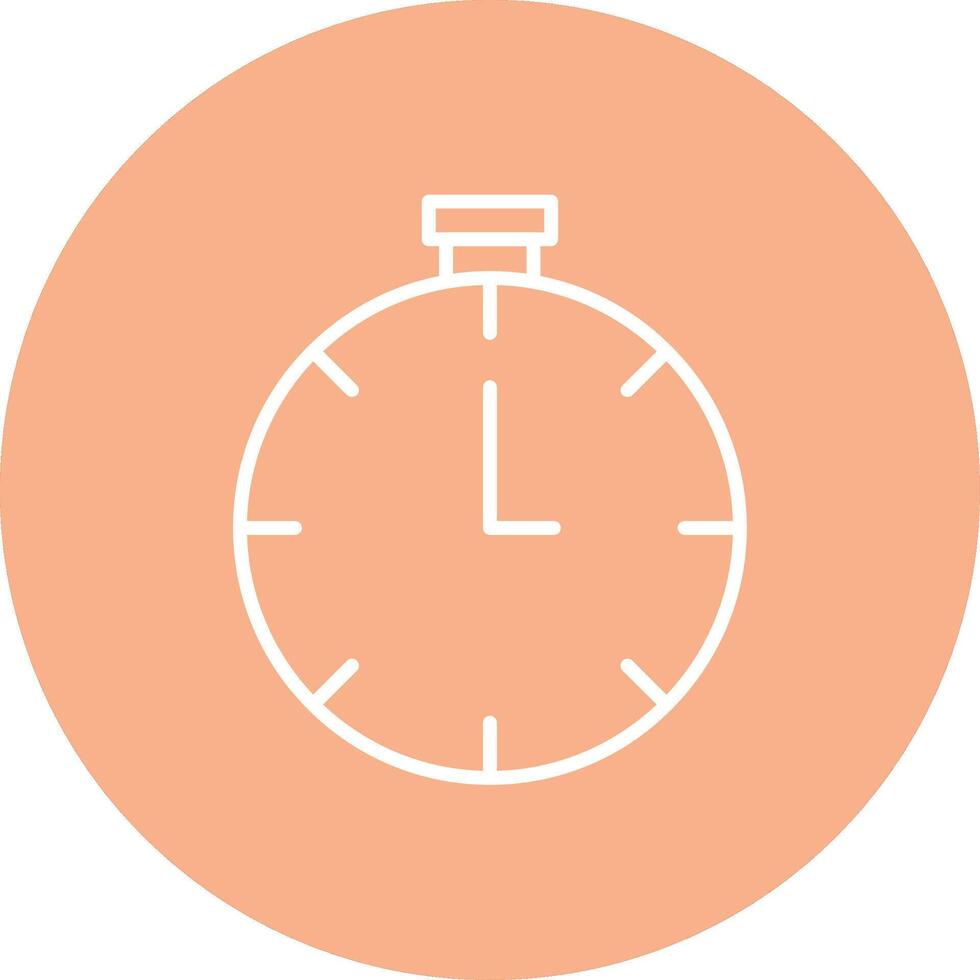 Timer Line Multi Circle Icon vector