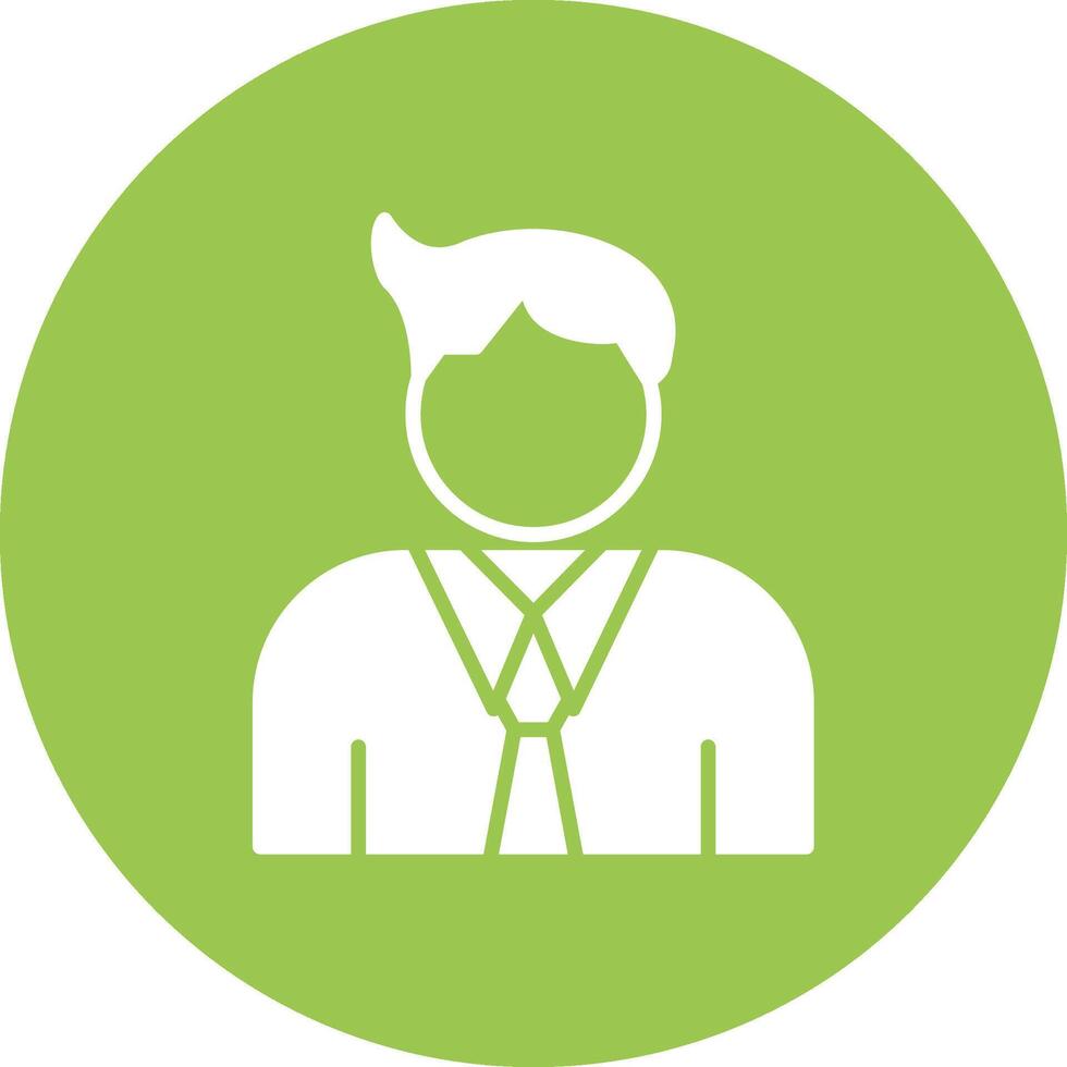 Character Glyph Multi Circle Icon vector