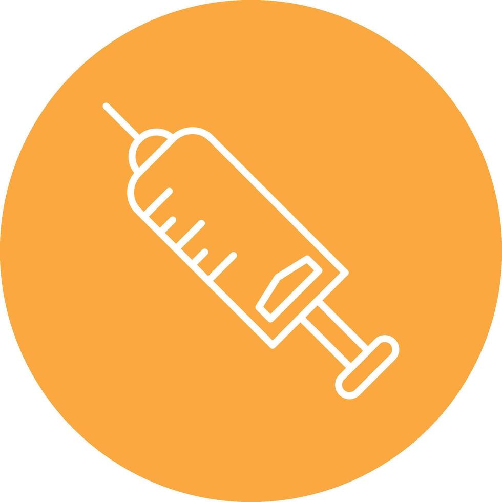 Injection Line Multi Circle Icon vector