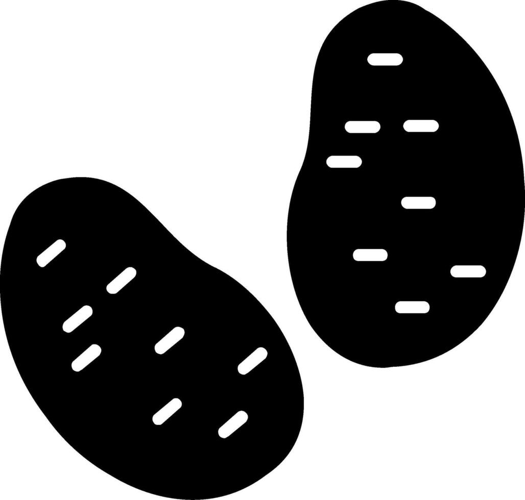 Potato's Glyph Icon vector