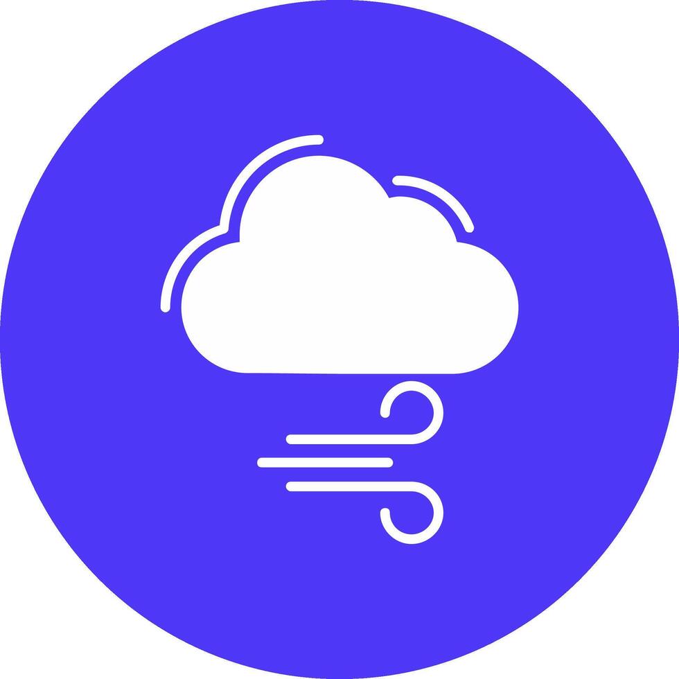 Breezy Glyph Multi Circle Icon vector