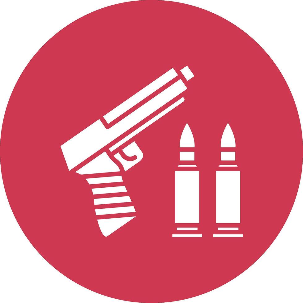 Bullet Glyph Multi Circle Icon vector