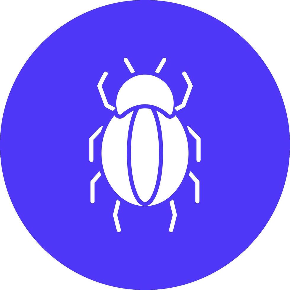 Spider Glyph Multi Circle Icon vector