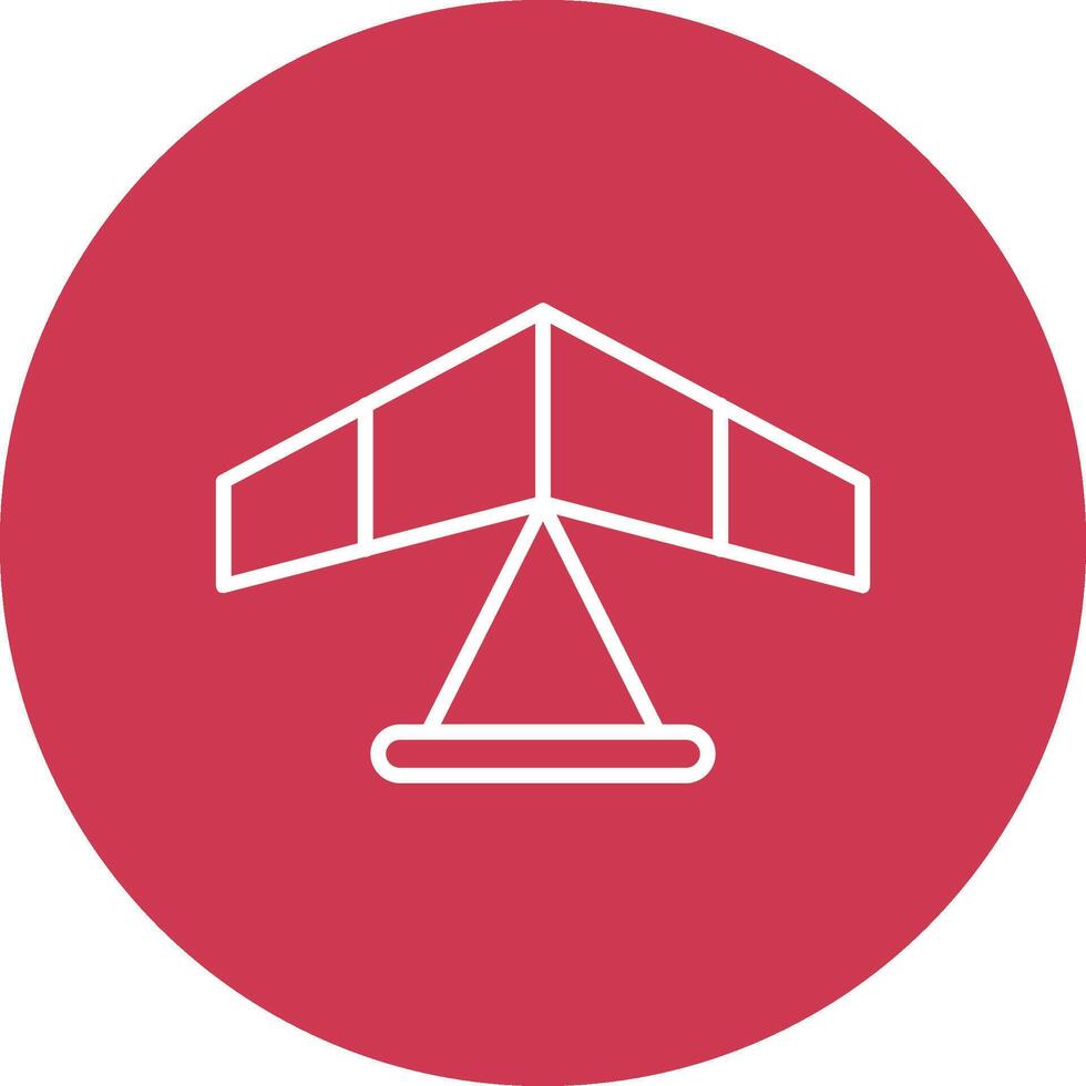 Gliding Line Multi Circle Icon vector