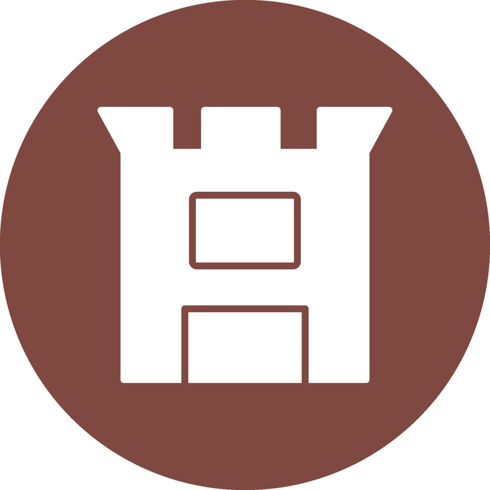 War Glyph Multi Circle Icon vector