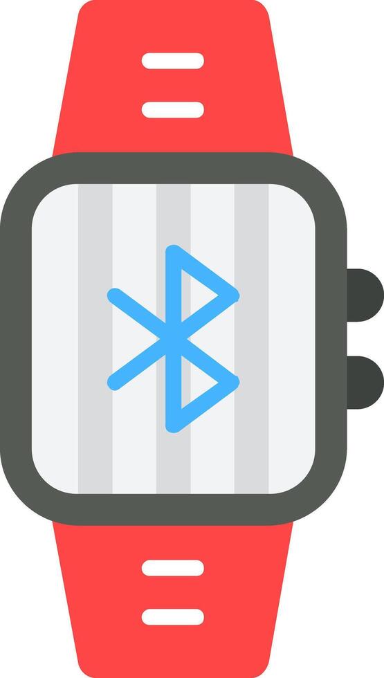 Bluetooth Flat Icon Design vector