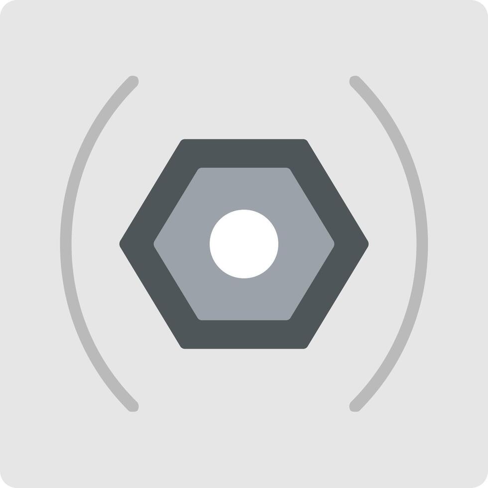 Bracket Flat Icon Design vector