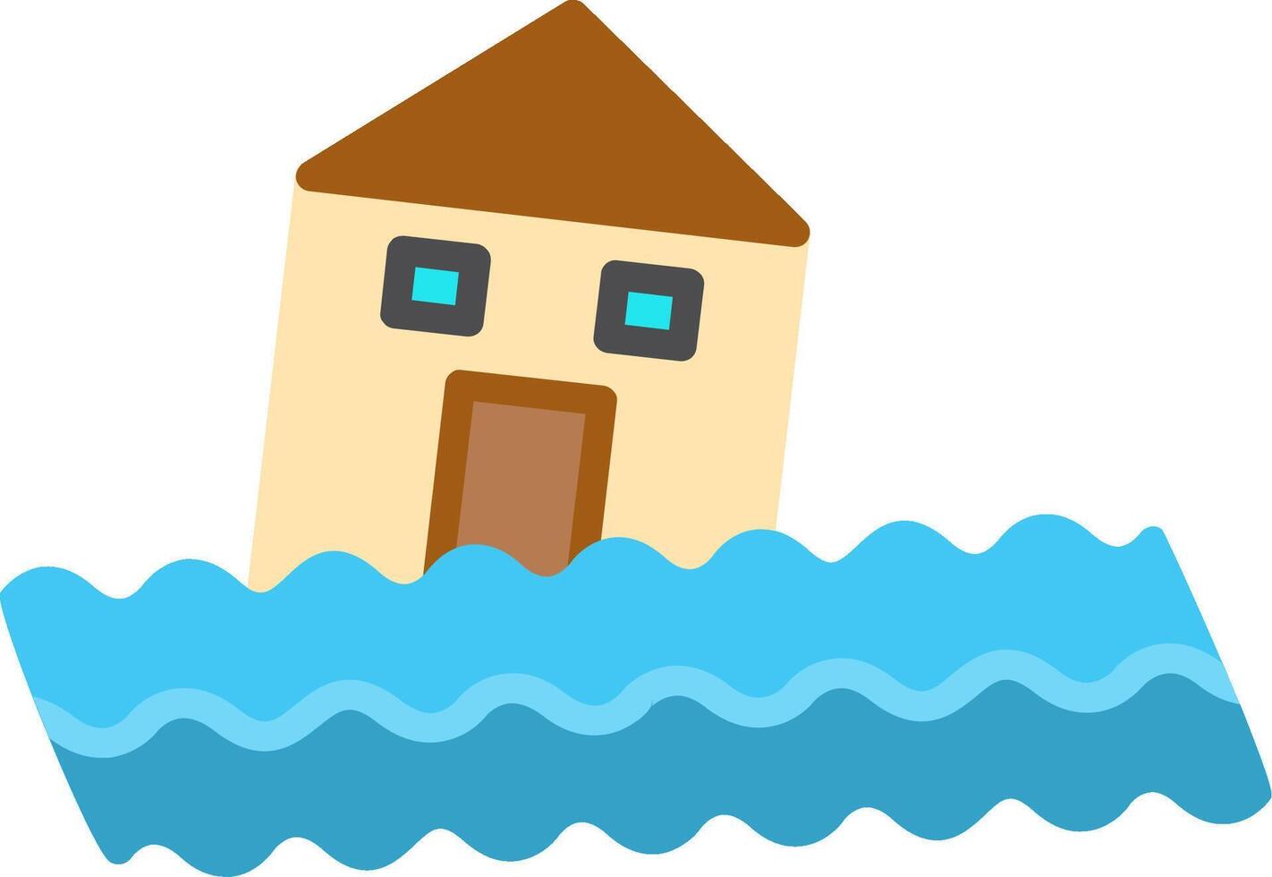 House Flat Icon Design vector