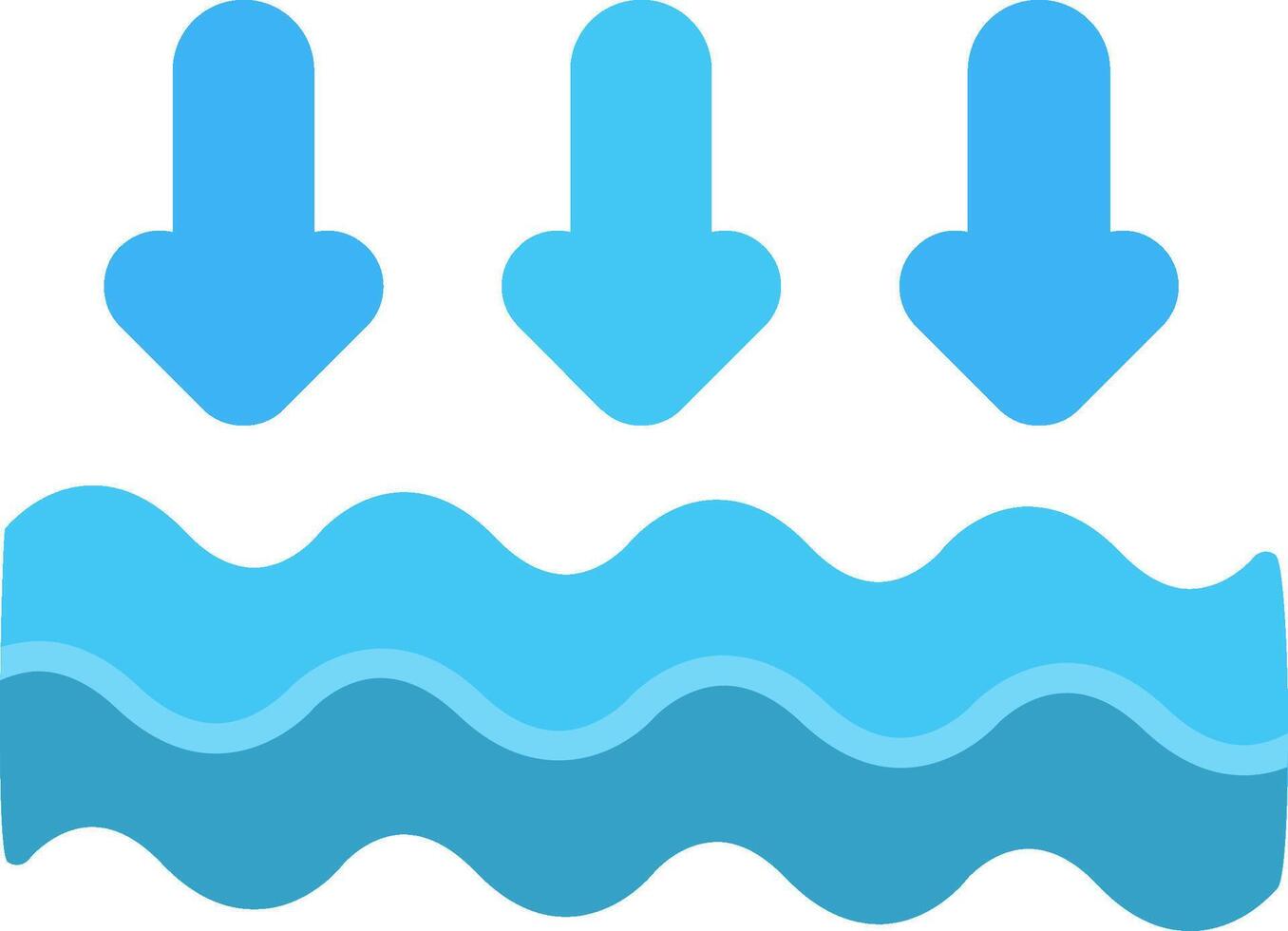 Arrows Flat Icon Design vector