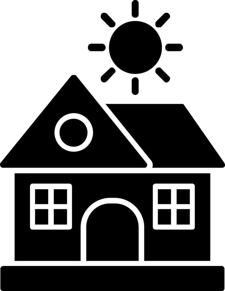 Heating Glyph Icon Design vector