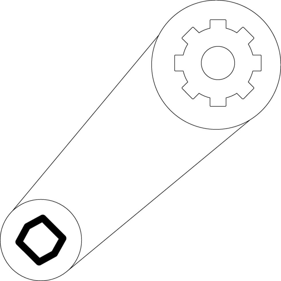 Belt Line Icon Design vector