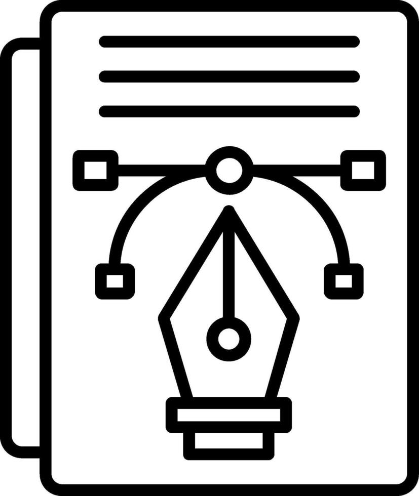 Line Icon Design vector