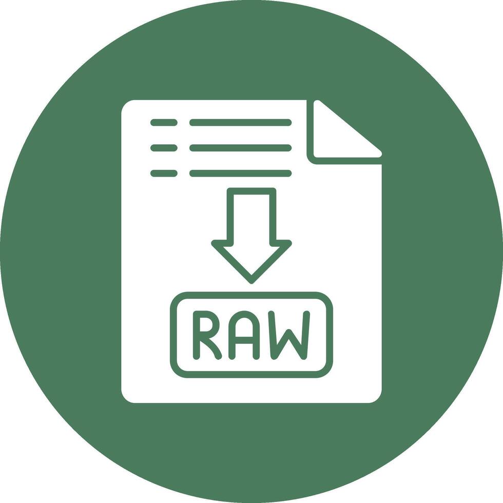 Raw Glyph Multi Circle Icon vector