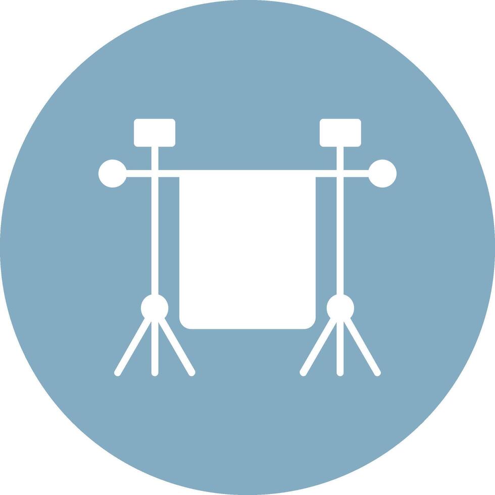 Chroma Glyph Multi Circle Icon vector