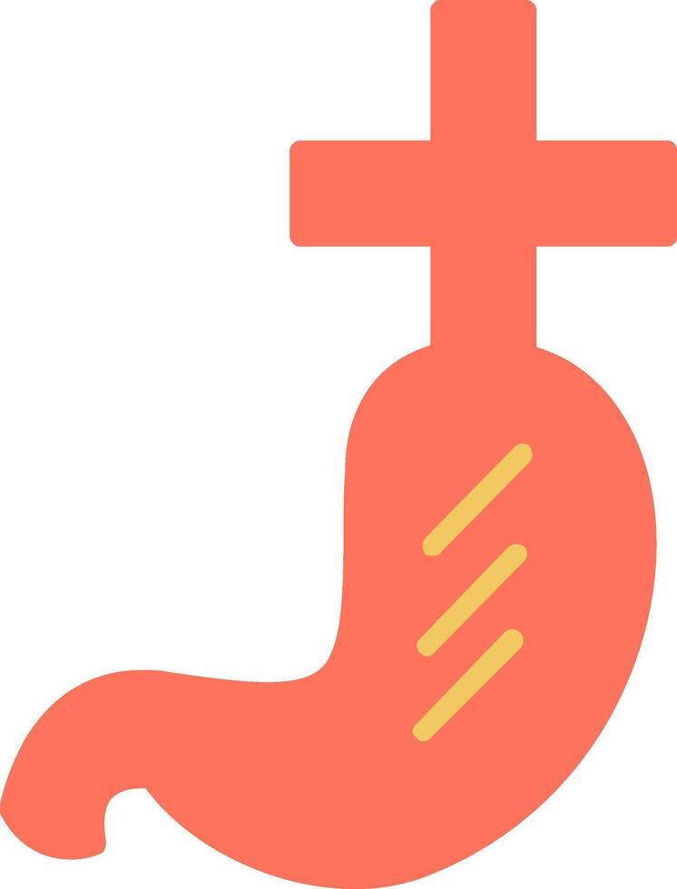 Gastroenterlogy Flat Icon Design vector