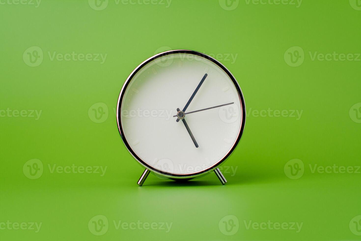 Clock, standing still, time photo in studio, photography concept of time and everyday work.