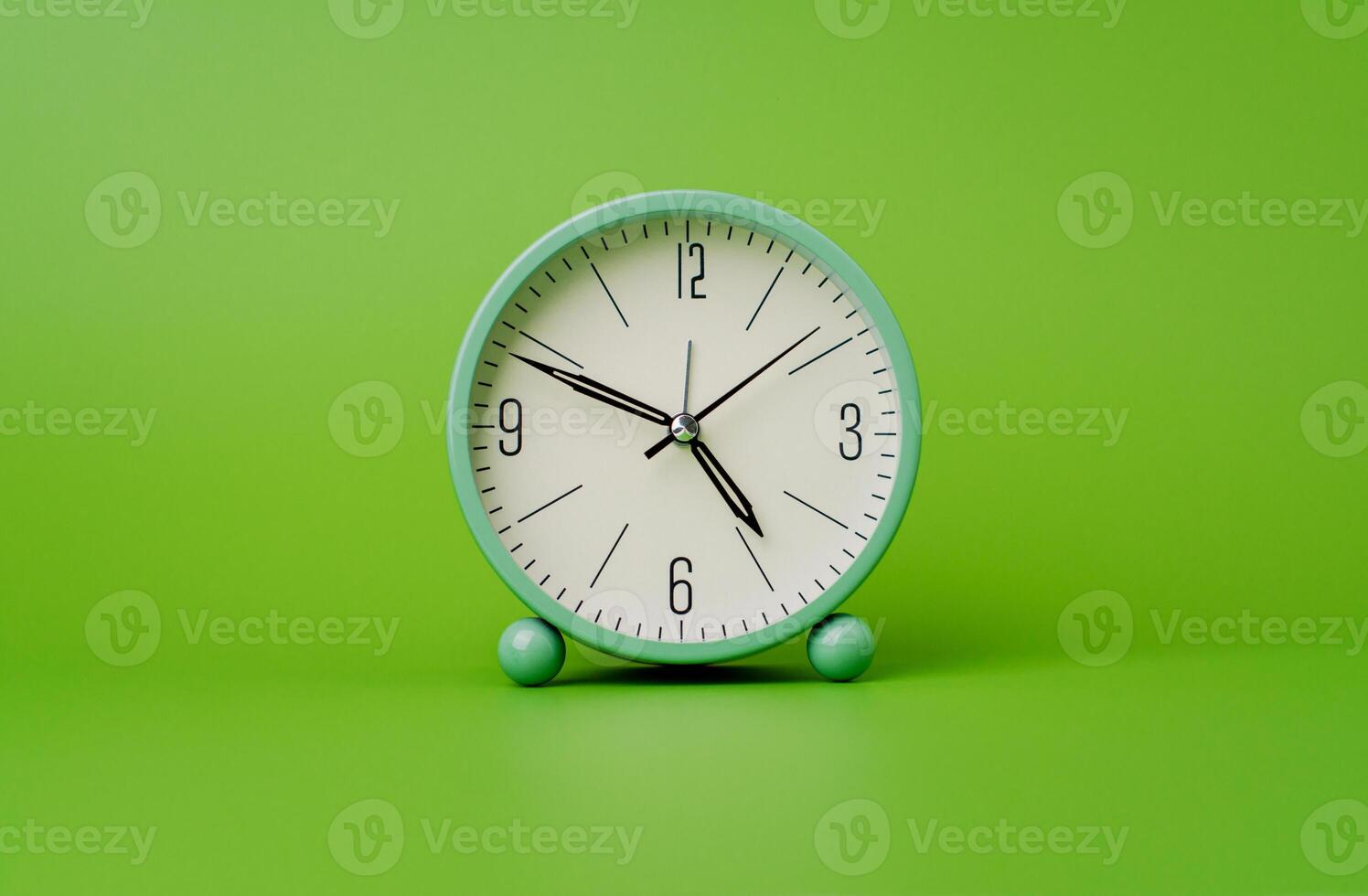 Clock, standing still, time photo in studio, photography concept of time and everyday work.