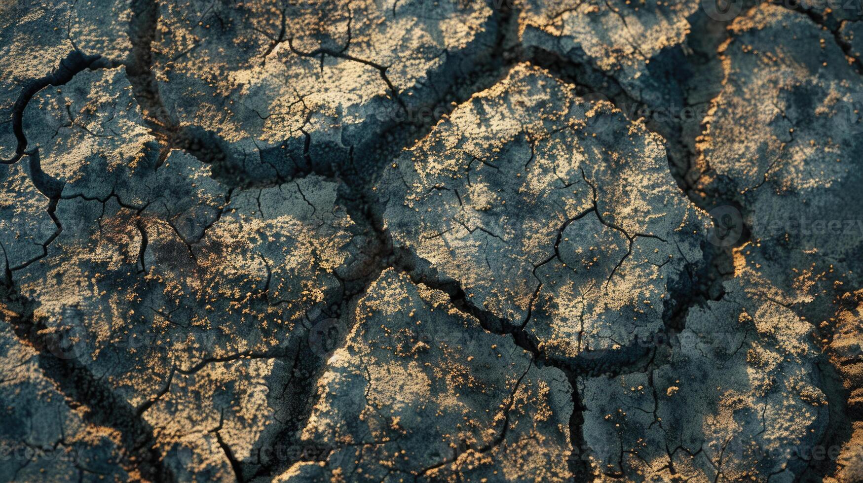 Dry cracked land background vertical photo