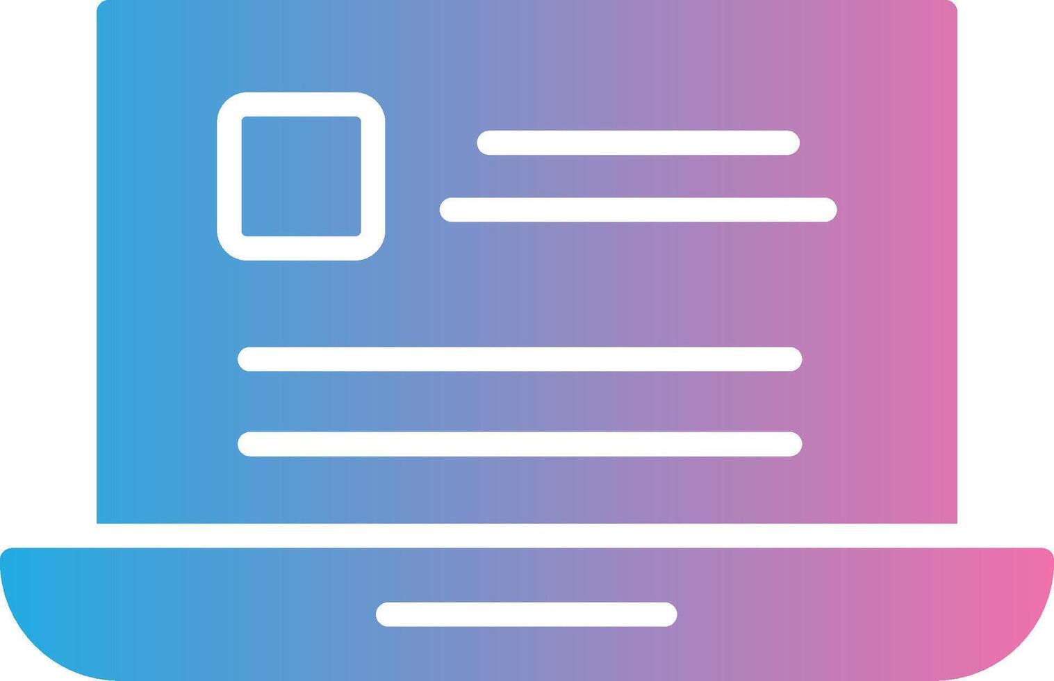 Seo And Web Glyph Gradient Icon Design vector