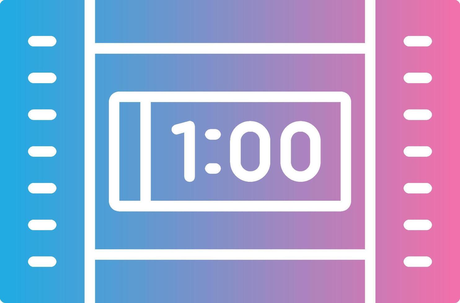 Ratio Glyph Gradient Icon Design vector