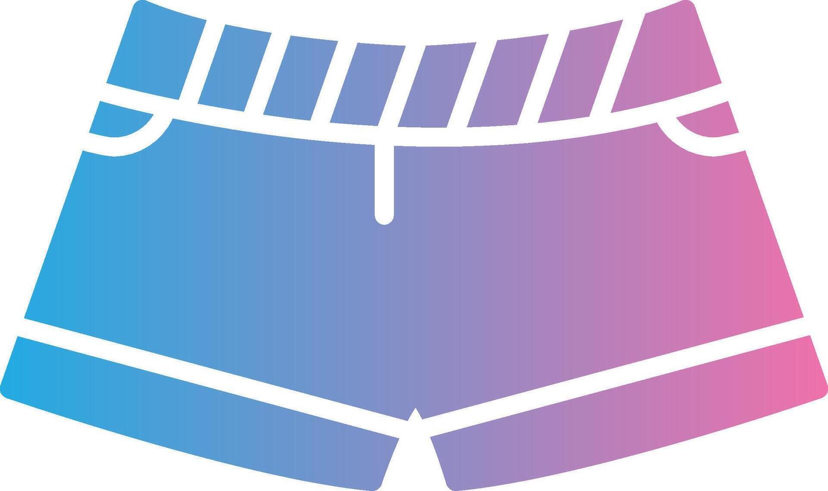 Short Glyph Gradient Icon Design vector