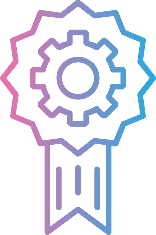 Computer control Line Gradient Icon Design vector