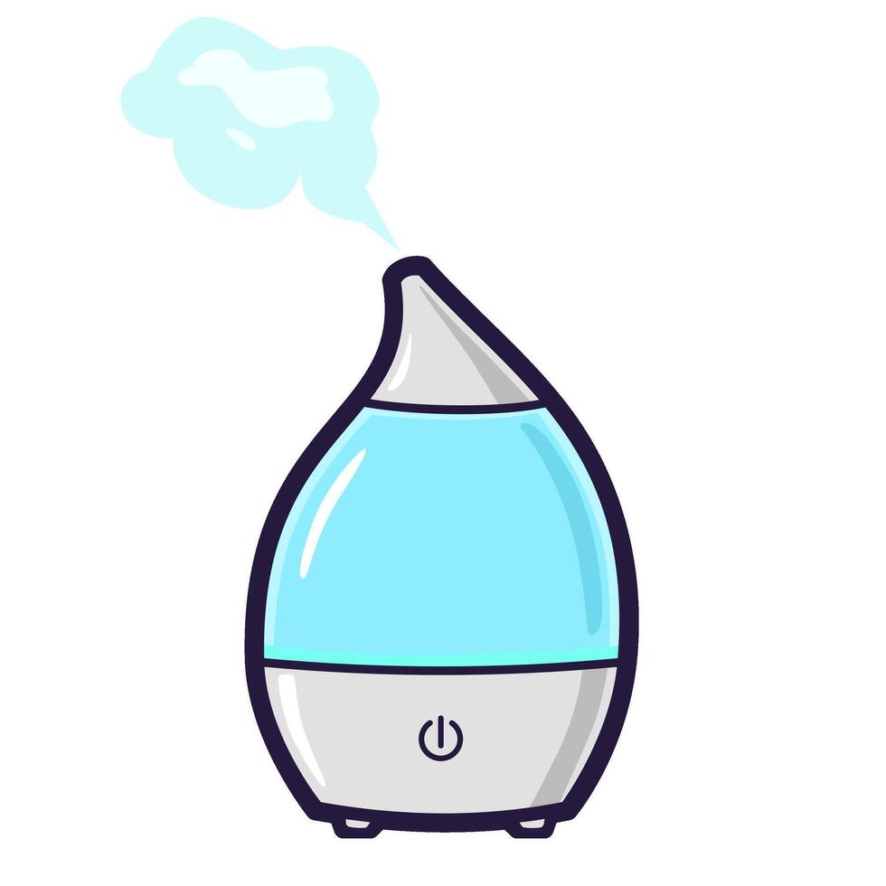 air diffuser cartoon emote vector