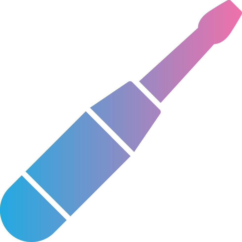 Screw Driver Glyph Gradient Icon Design vector