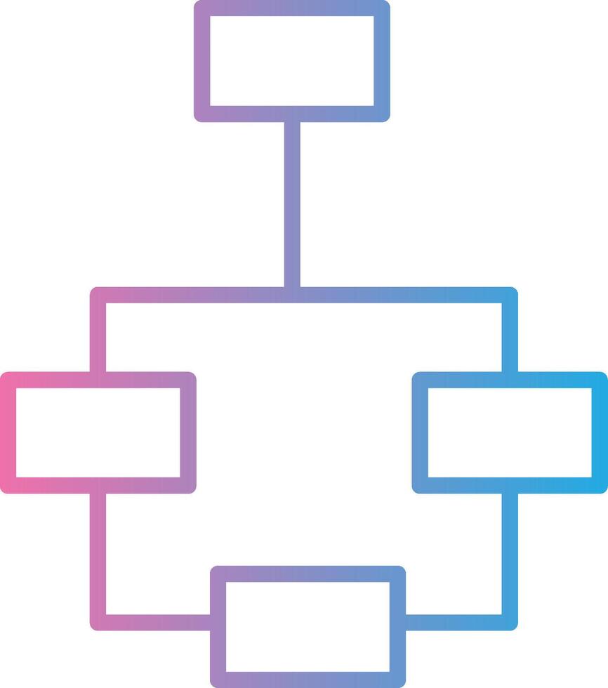 Infographic Elements Line Gradient Icon Design vector