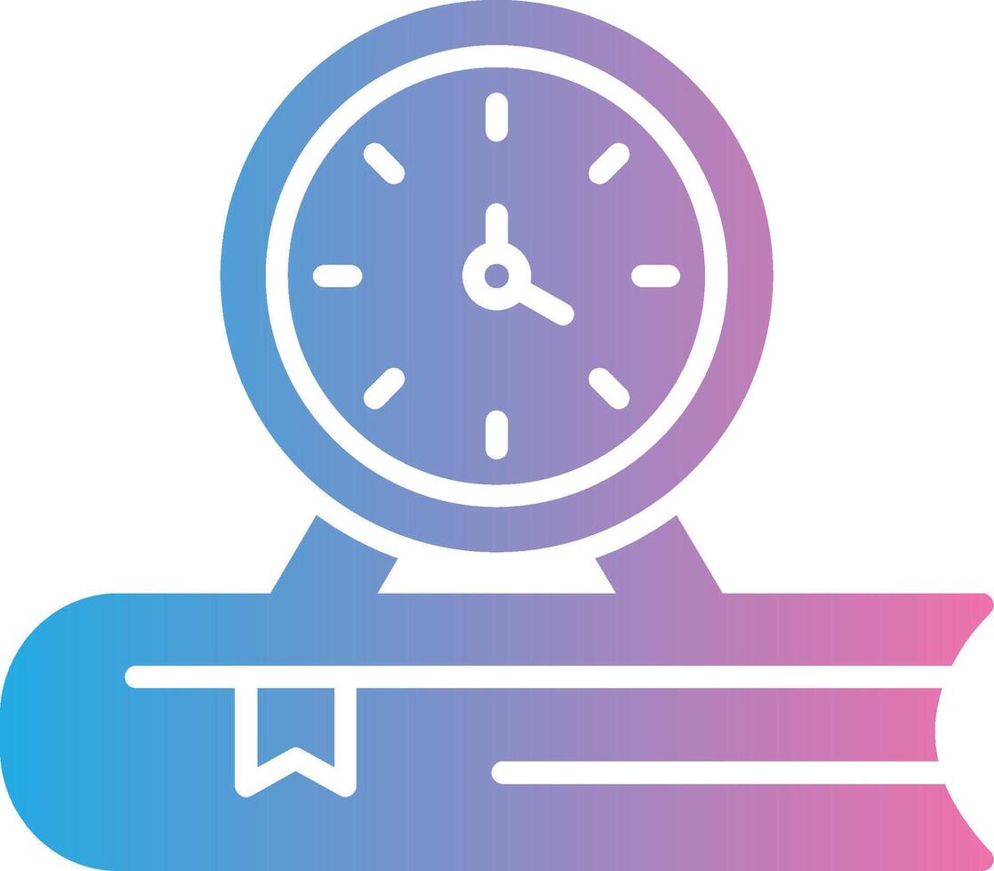 Punctuation Glyph Gradient Icon Design vector
