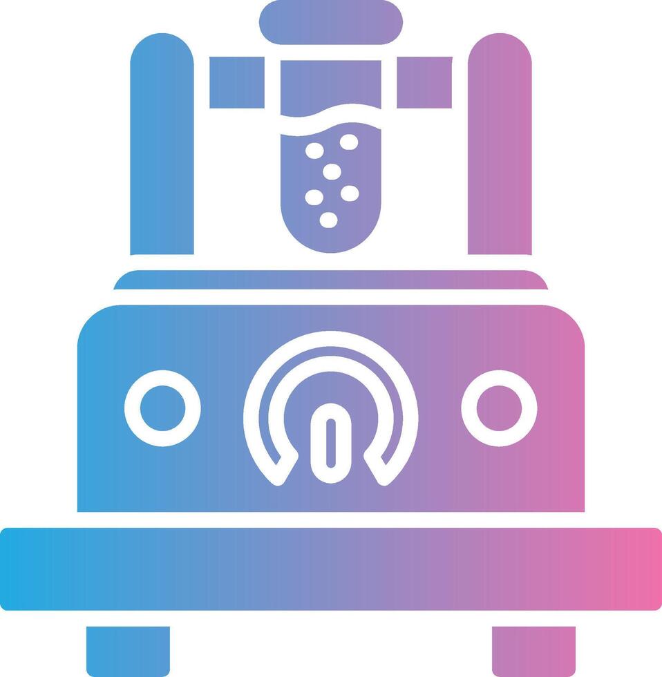 Measuring Device Glyph Gradient Icon Design vector