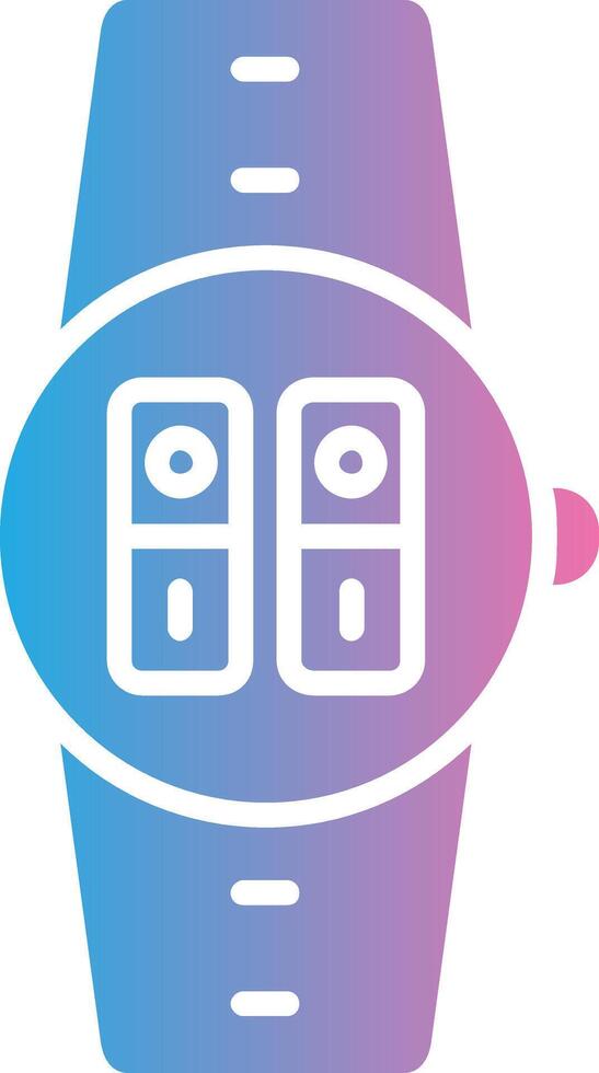 Switches Glyph Gradient Icon Design vector