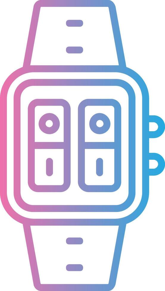 Switches Line Gradient Icon Design vector