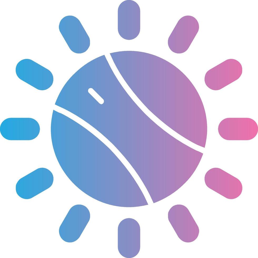 Dial Glyph Gradient Icon Design vector