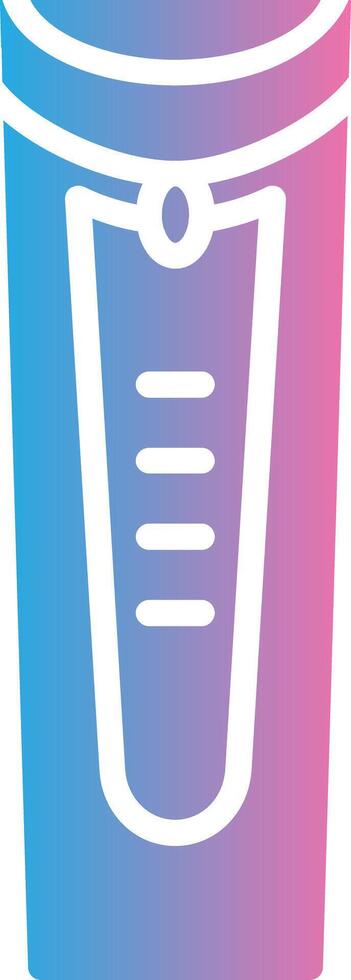 Nail Clipper Glyph Gradient Icon Design vector