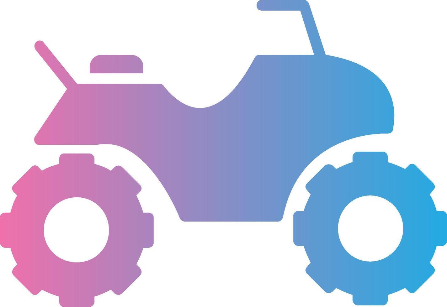 Quad Glyph Gradient Icon Design vector