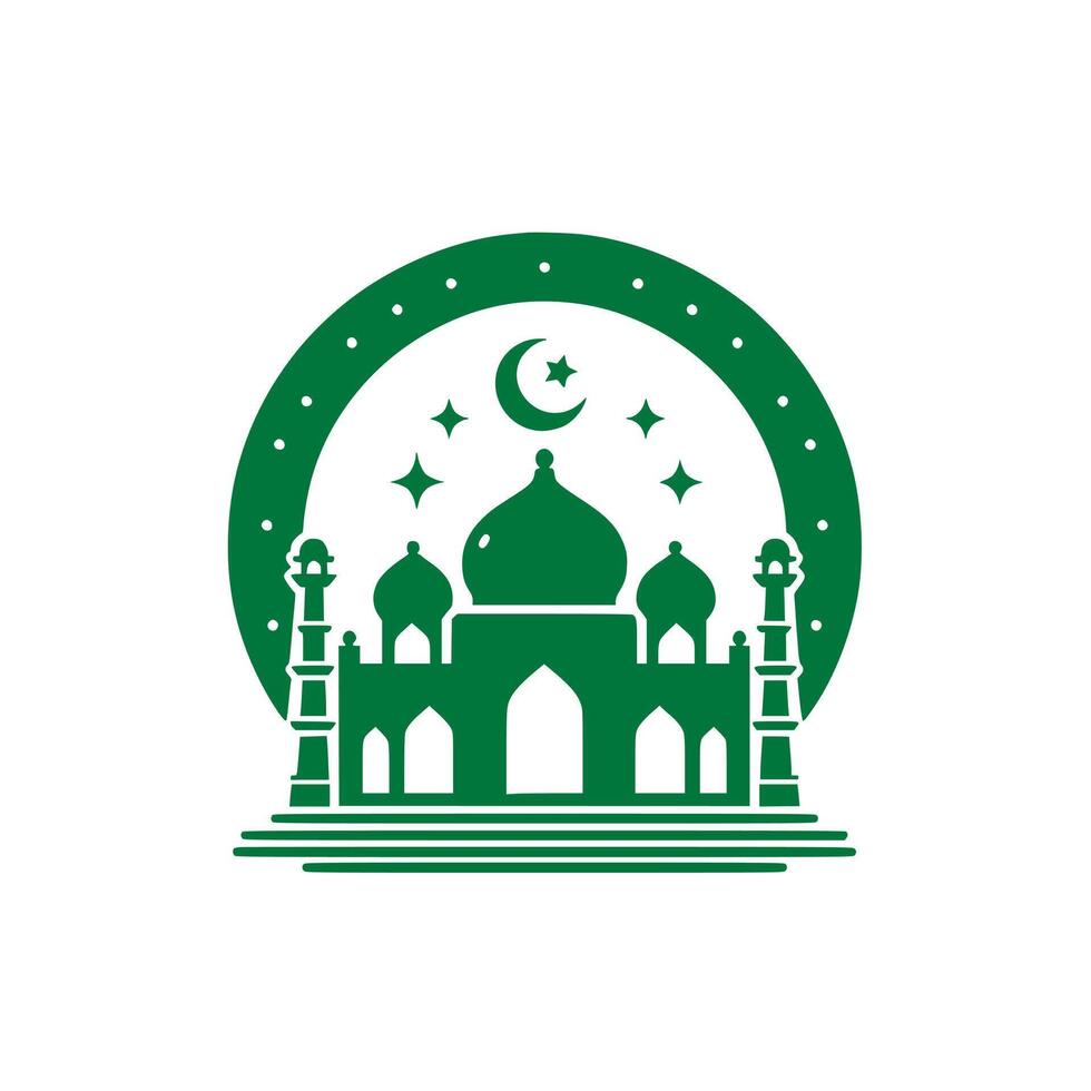 Mosque icon design vector