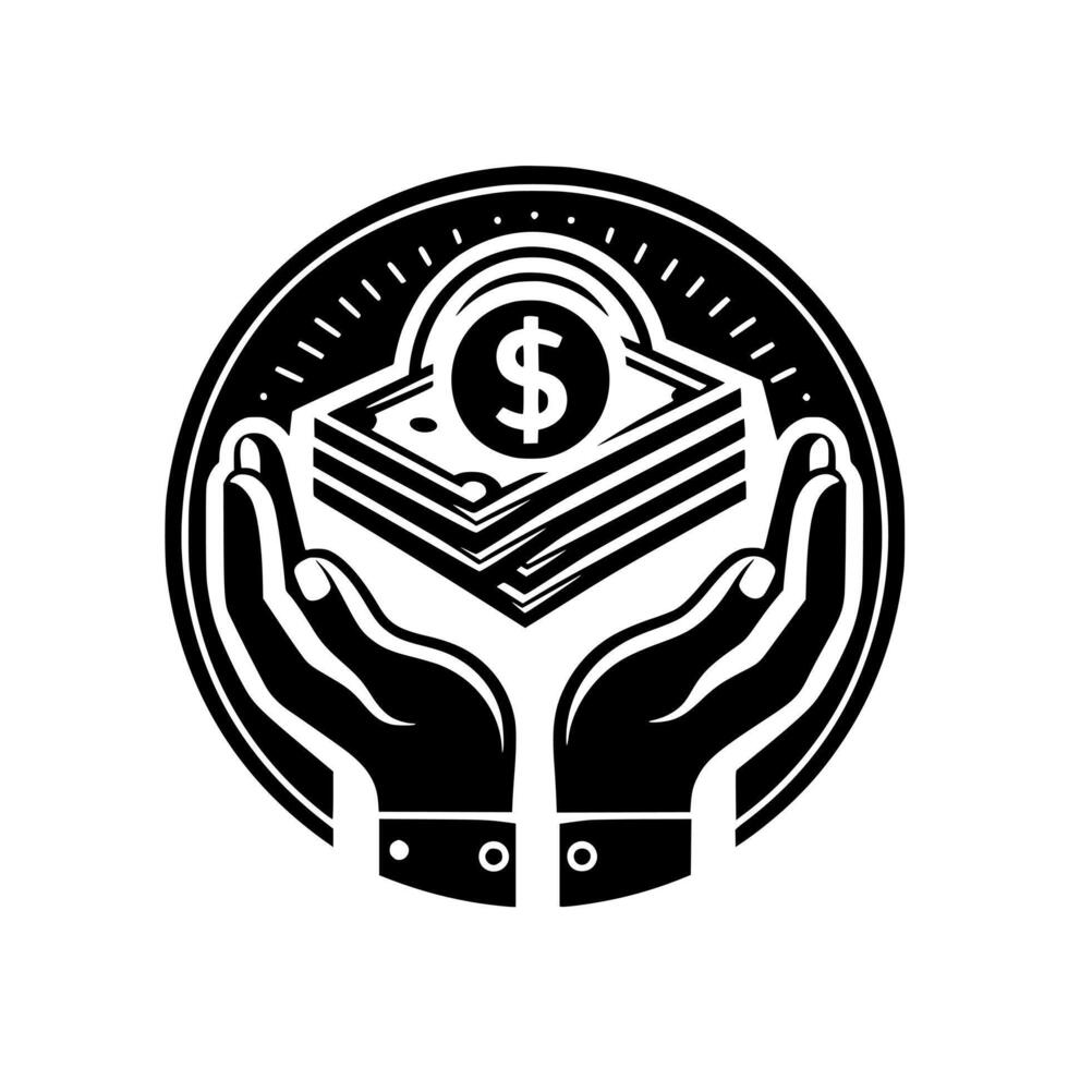 Money icon design vector