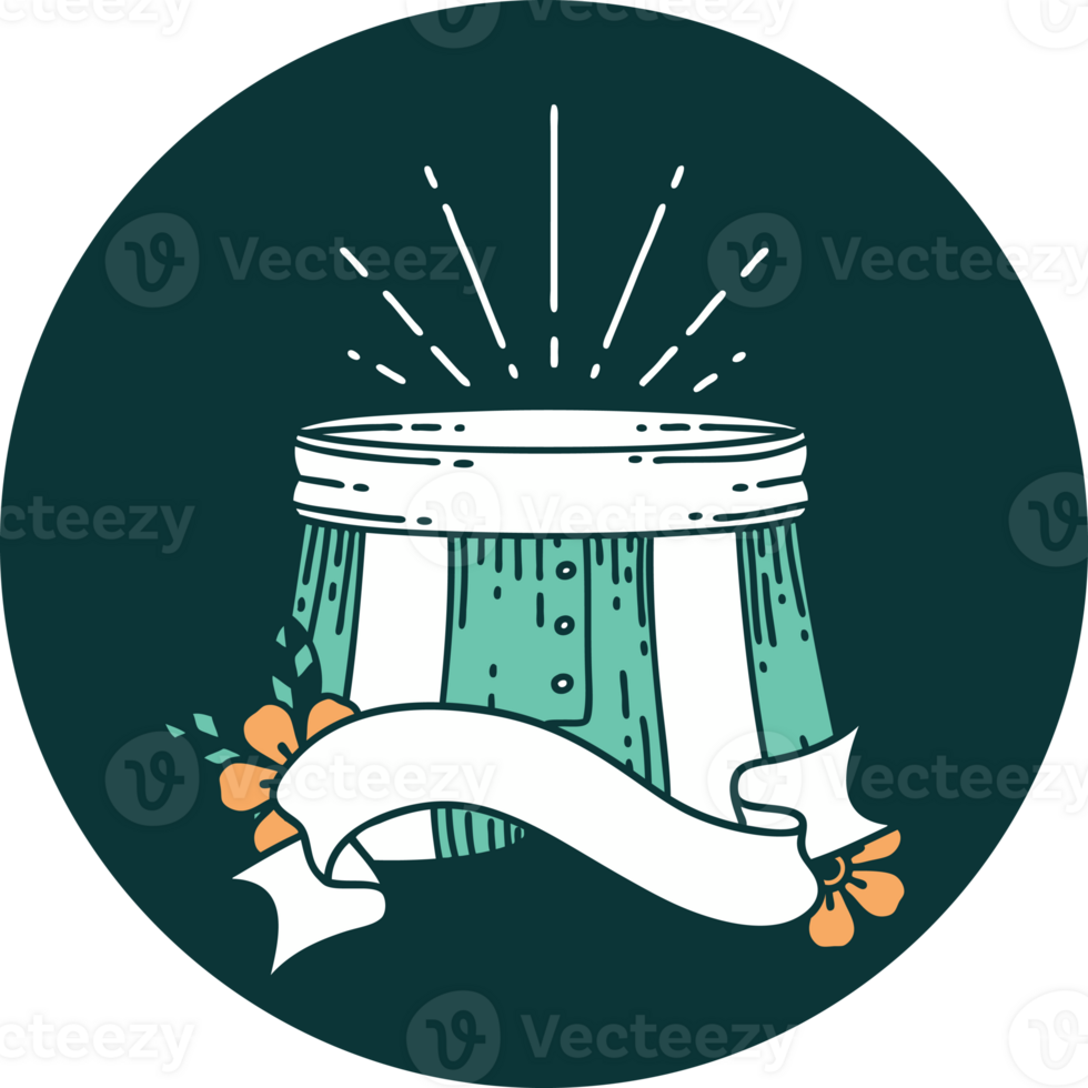 icon of tattoo style pair of shorts png