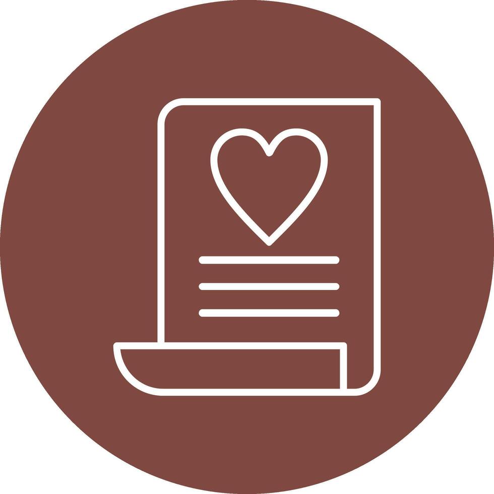Wish List Line Multi Circle Icon vector