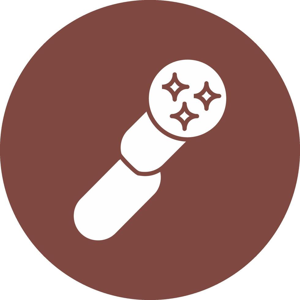 Clean URL Glyph Multi Circle Icon vector