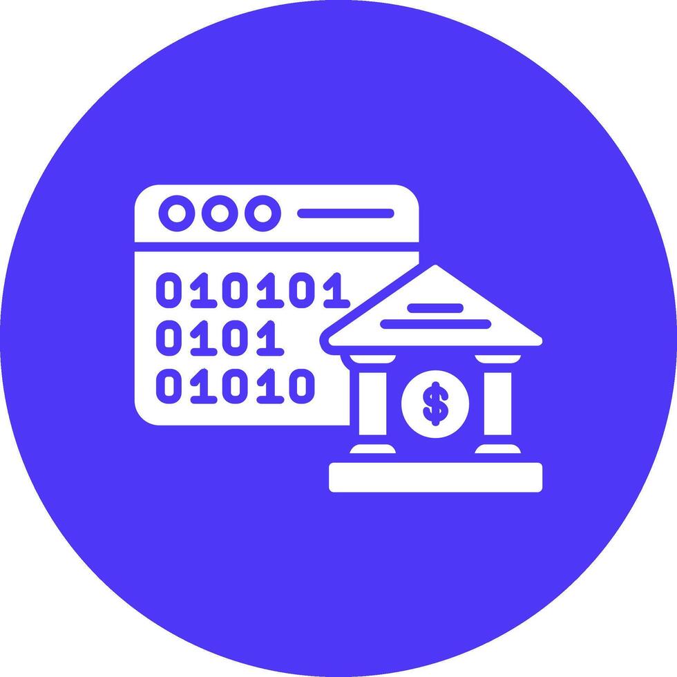 Browser Glyph Multi Circle Icon vector