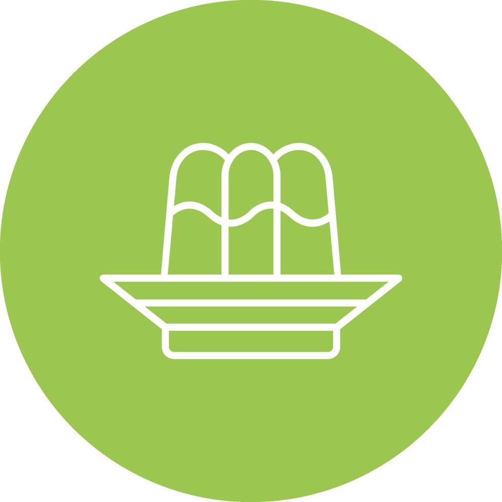 Jelly Line Multi Circle Icon vector
