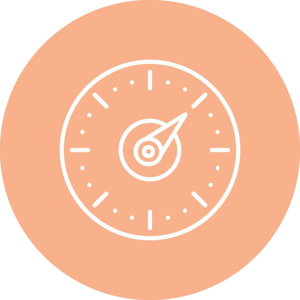 Timer Line Multi Circle Icon vector